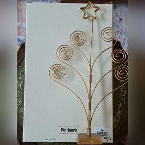 HOLIDAY 🎄 CARD HOLDER.  VINTAGE NEVER USED.  Pier 1